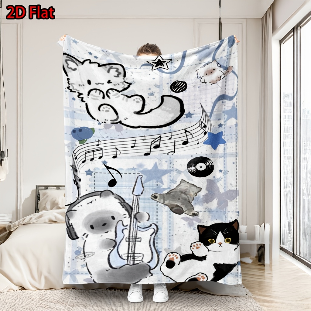Baby Nursery Animal Theme - Cute Cartoon Cat Bear Music Theme