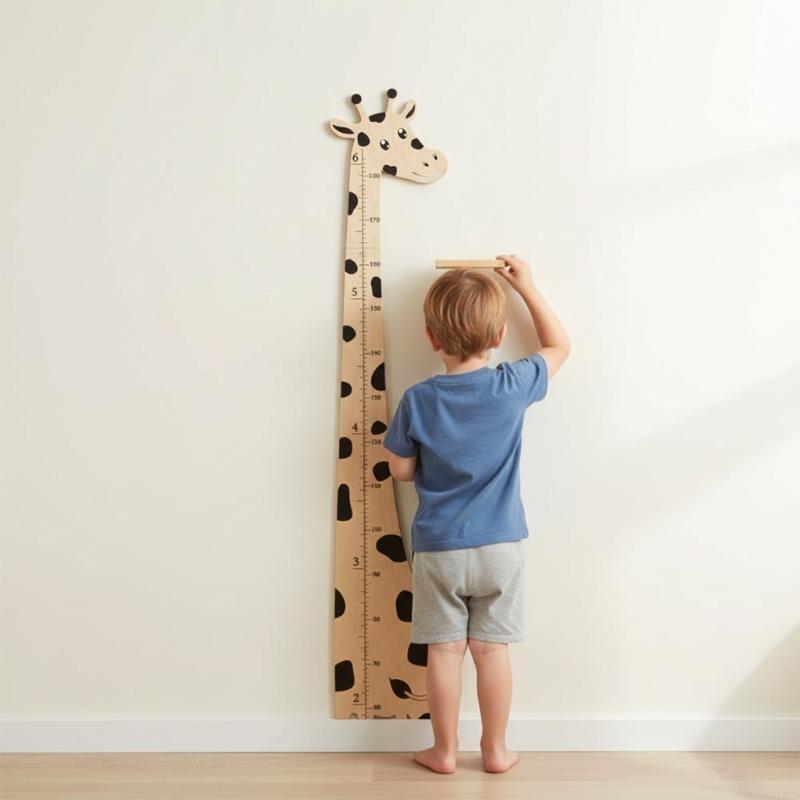Biểu đồ tăng trưởng bằng gỗ Th - đánh giá và giá Growth Chart Ruler