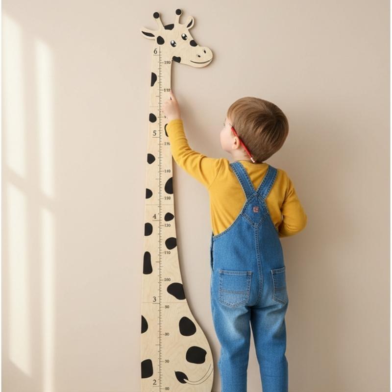 Biểu đồ tăng trưởng bằng gỗ Th - đánh giá và giá Growth Chart Ruler