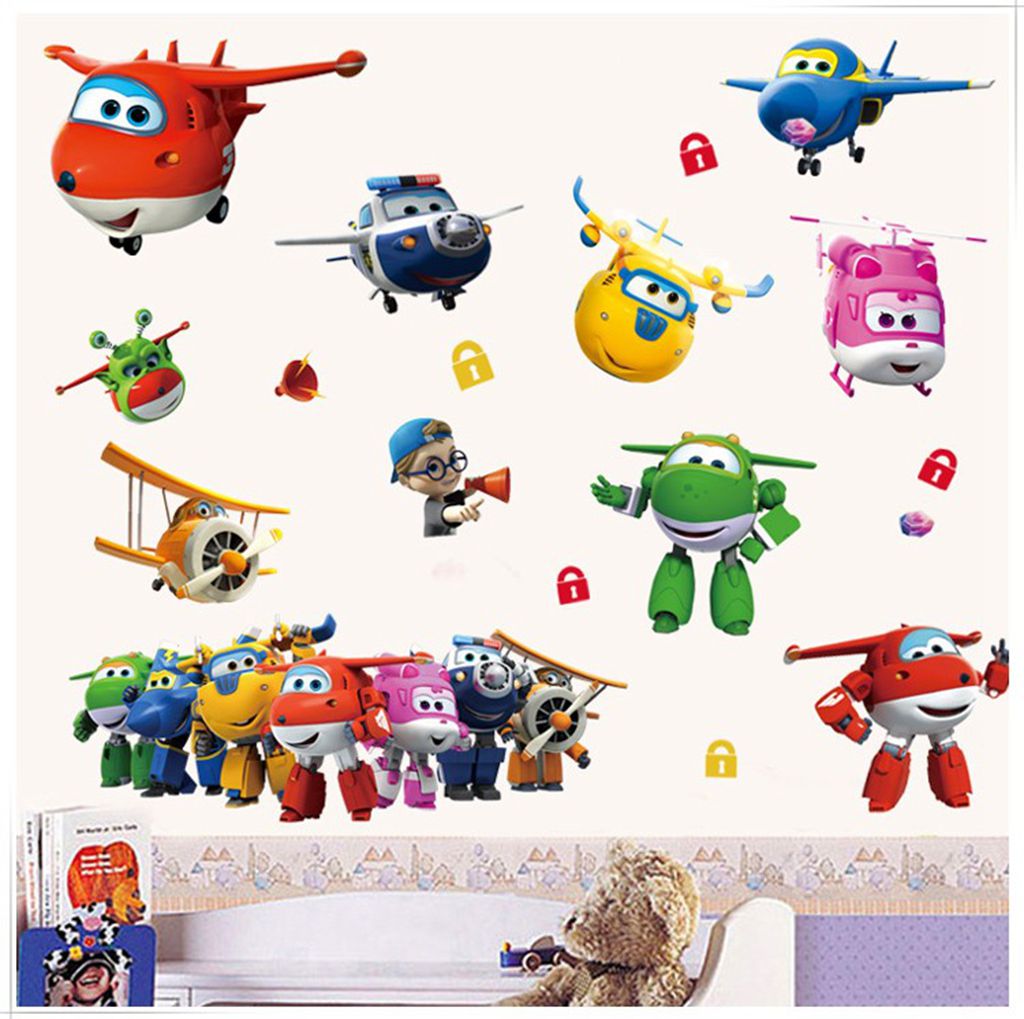 Hot Cartoon Super Wings Deform - đánh giá và giá Baby Nursery Home