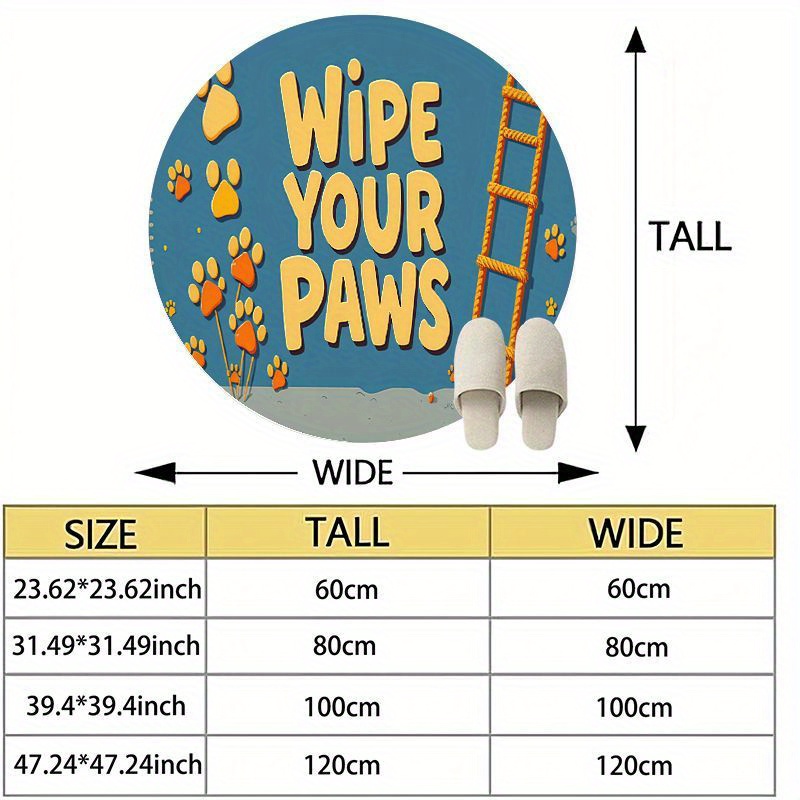 Round Paw Print Nursery Rug Cu - đánh giá và giá Baby Nursery Animal Theme