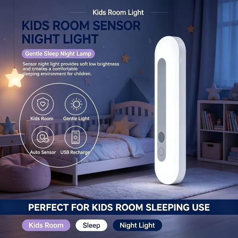 Intelligent Sensor Night Light - đánh giá và giá Baby Nursery Table Lamp