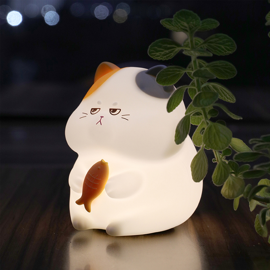 Cute Kitty Led Night Light Rec - đánh giá và giá Baby Nursery Table Lamp