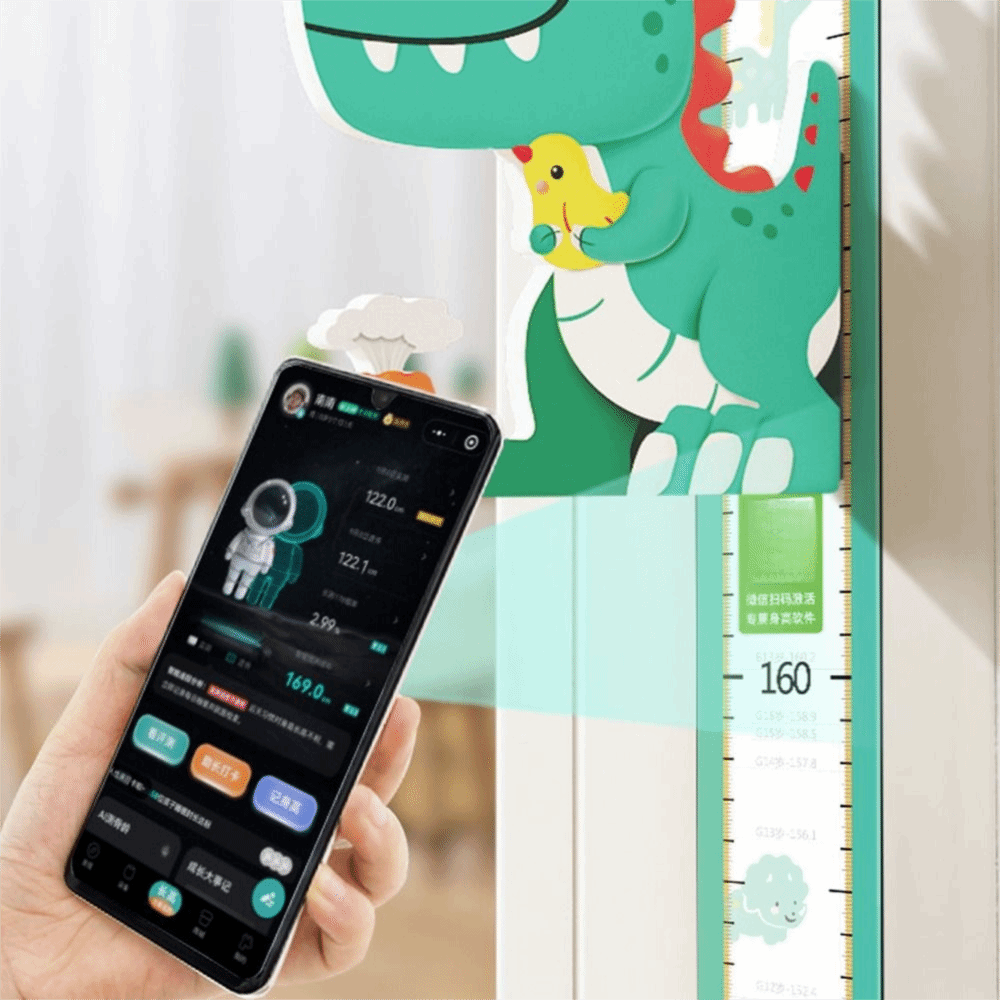 3D Cartoon Animal Children's H - đánh giá và giá Growth Chart Ruler