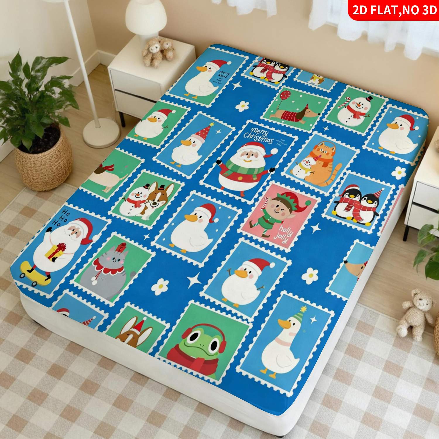 Christmas Animal Stamp Pattern - đánh giá và giá Baby Nursery Animal Theme