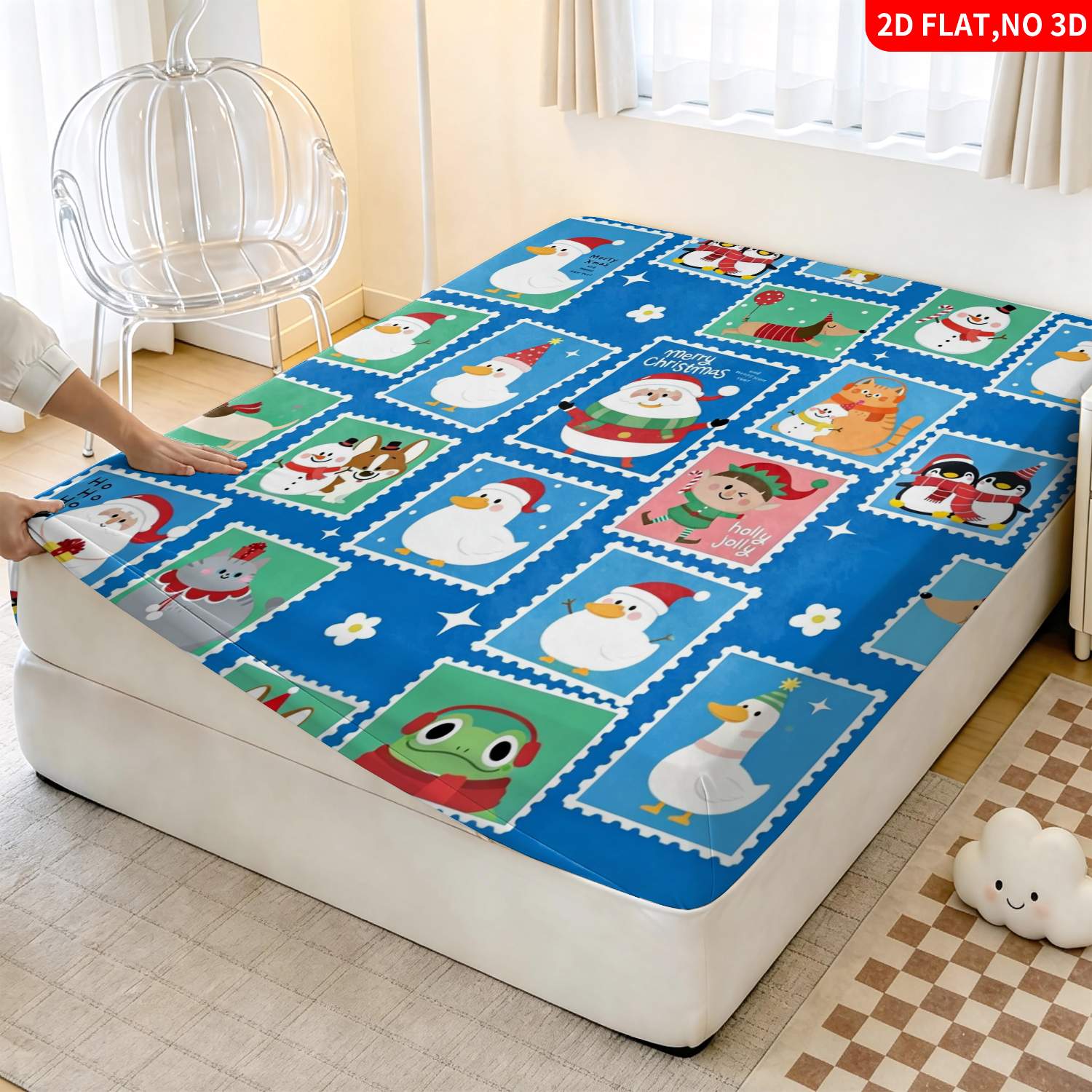 Christmas Animal Stamp Pattern - đánh giá và giá Baby Nursery Animal Theme