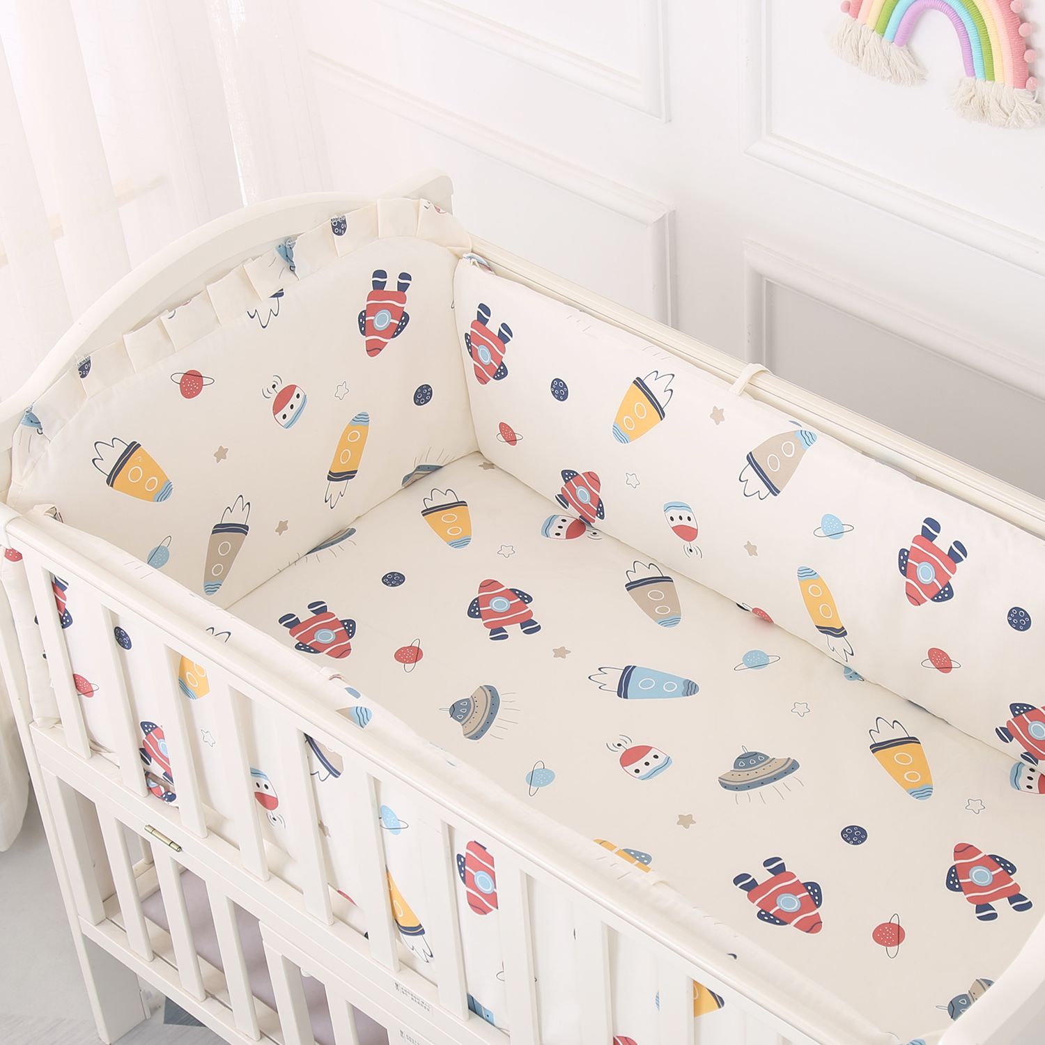 Hoạt Hình Cũi Lót 3D Lưới Cott - đánh giá và giá Baby Nursery Sale