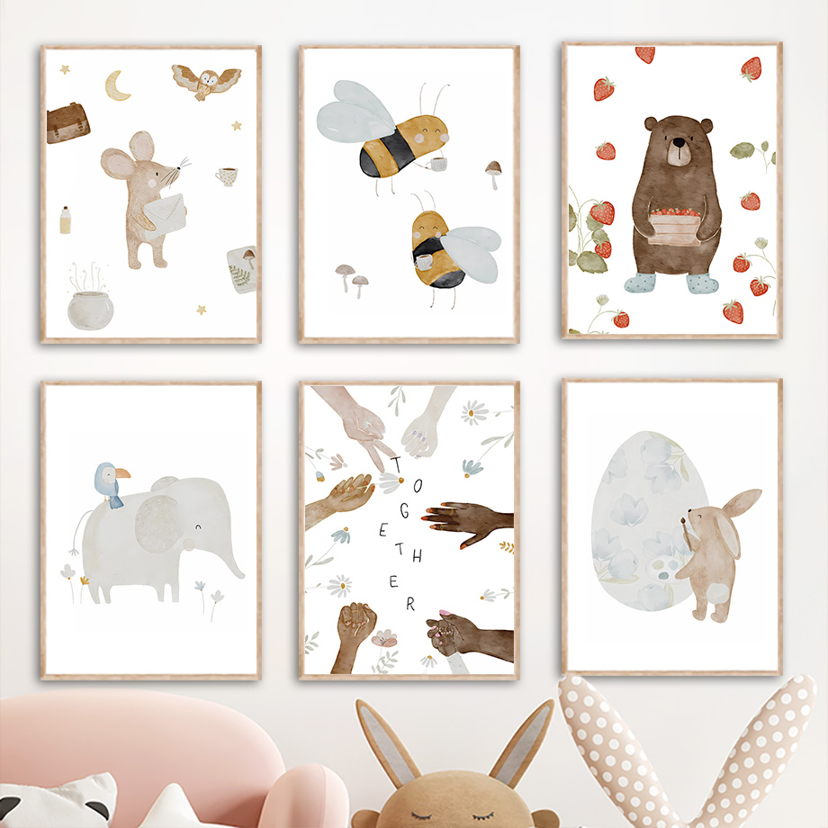 Boho Animals Friend Elephant R - đánh giá và giá Baby Nursery Home