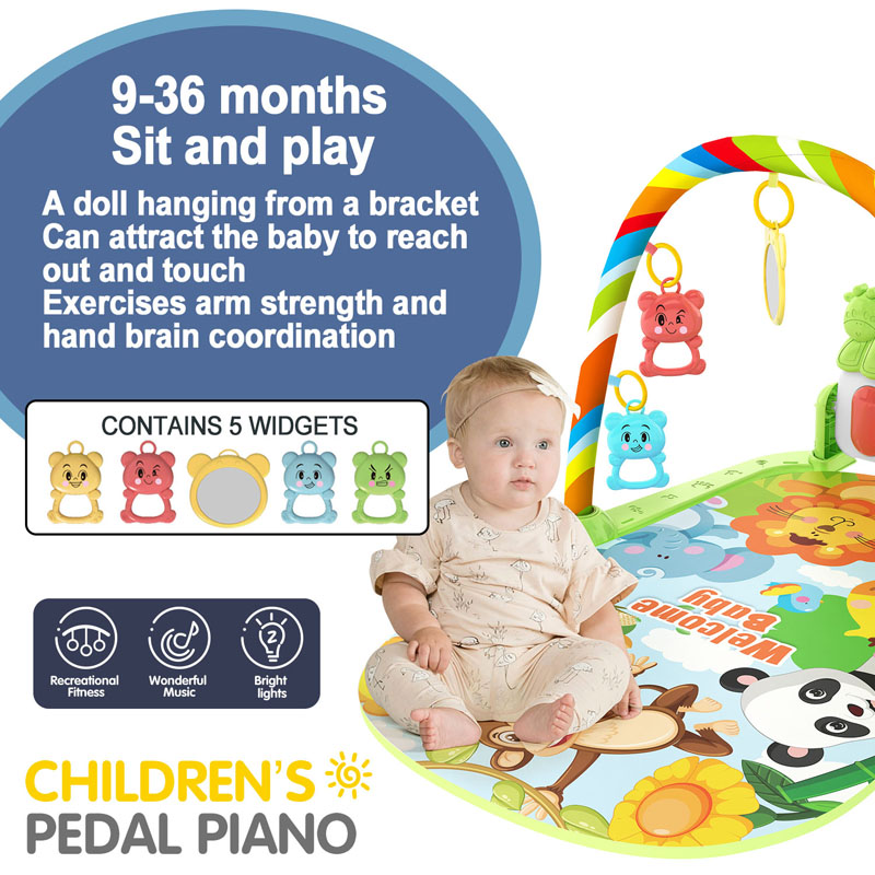Baby Music Activity Gym Rug Pl - đánh giá và giá Baby Nursery Shelf
