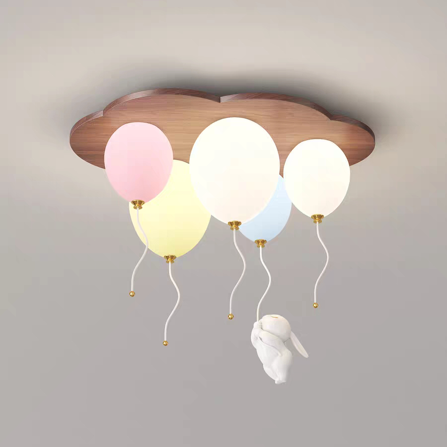 Cloud Balloon LED Ceiling Lamp - đánh giá và giá Baby Nursery Chandelier