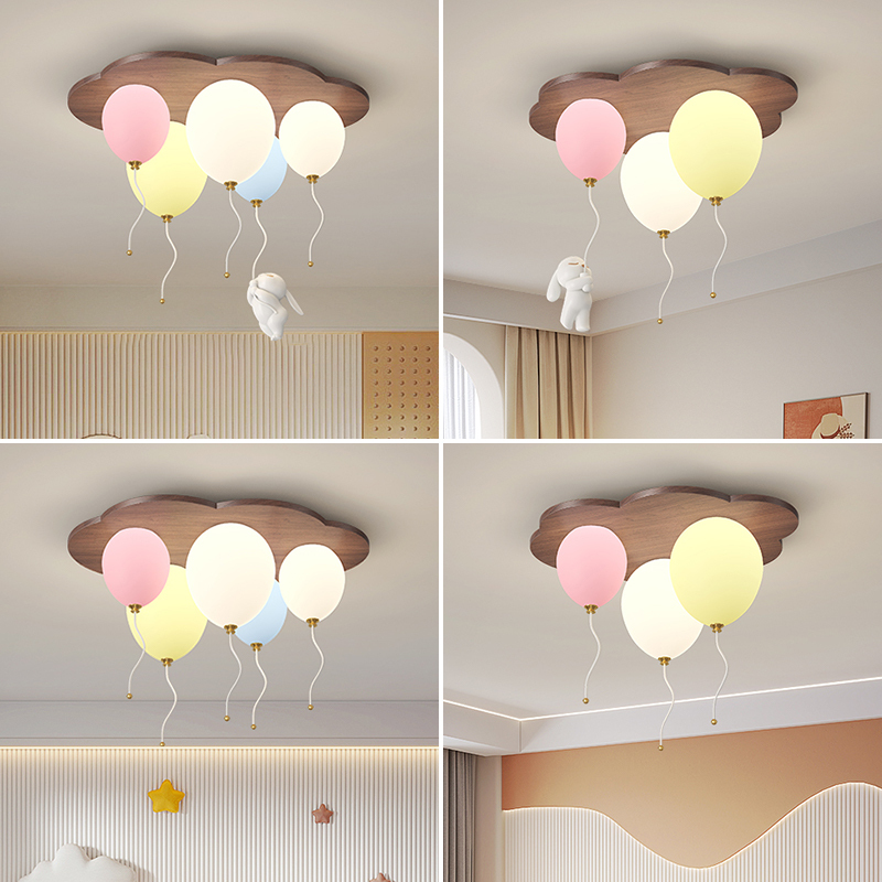Cloud Balloon LED Ceiling Lamp - đánh giá và giá Baby Nursery Chandelier