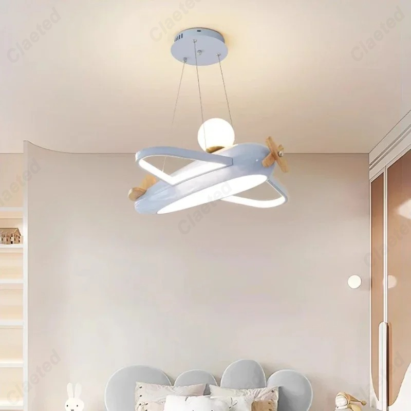 Airplane Lamps LED Children's  - đánh giá và giá Baby Nursery Chandelier