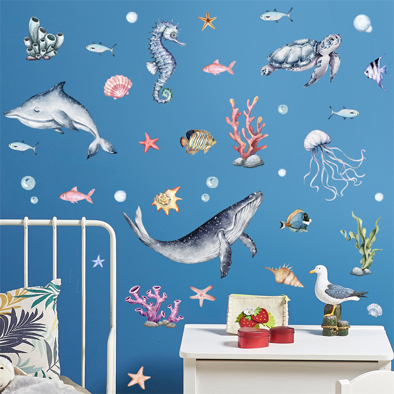 Luminous Ocean Animal Wall Sti - đánh giá và giá Baby Nursery Stickers