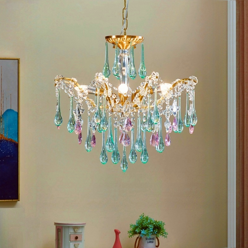 European French Style Romantic - đánh giá và giá Baby Nursery Chandelier