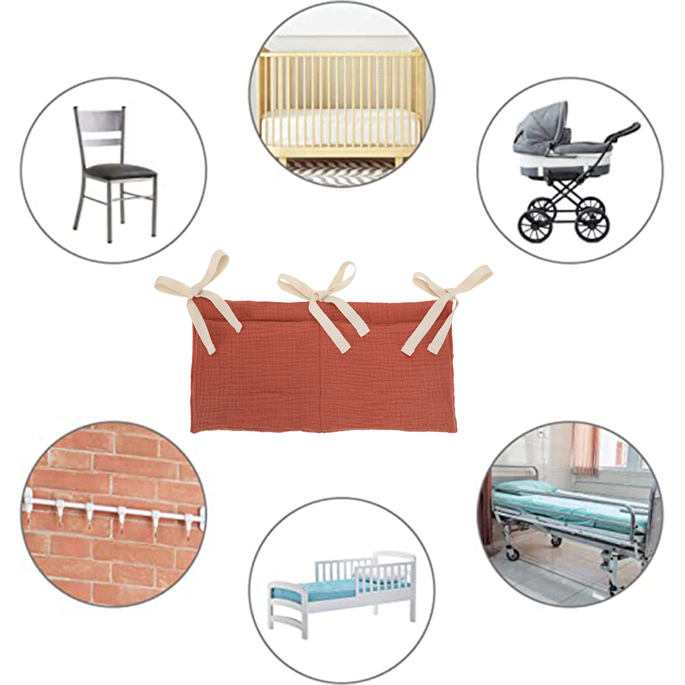 Baby Crib Organizer Cot Caddy  - đánh giá và giá Baby Nursery Shelf