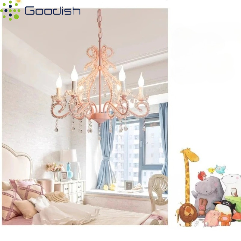Stylish Minimalist Cute iron P - đánh giá và giá Baby Nursery Chandelier