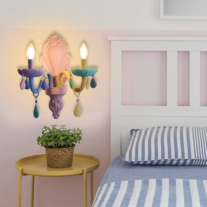 Nordic Macaron European Style  - đánh giá và giá Baby Nursery Chandelier