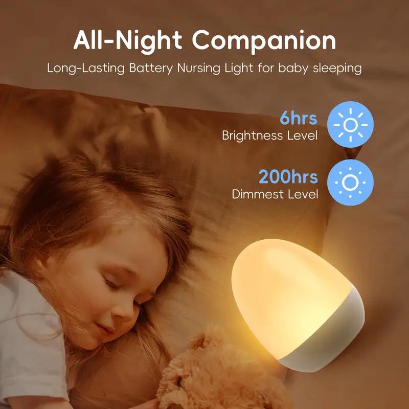 Touch Night Light for Baby Nur - đánh giá và giá Baby Nursery Temperature