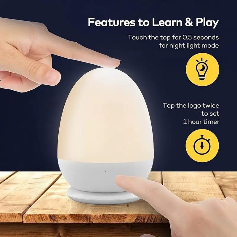 Touch Night Light for Baby Nur - đánh giá và giá Baby Nursery Temperature