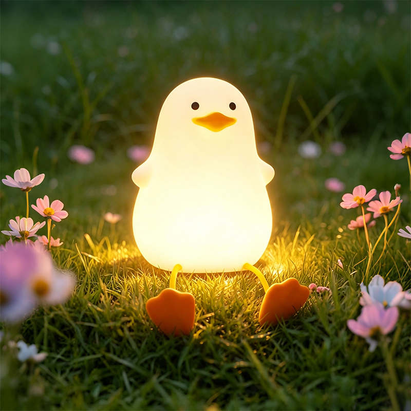 LED Animal Night Light Cute Du - đánh giá và giá Baby Nursery Table Lamp