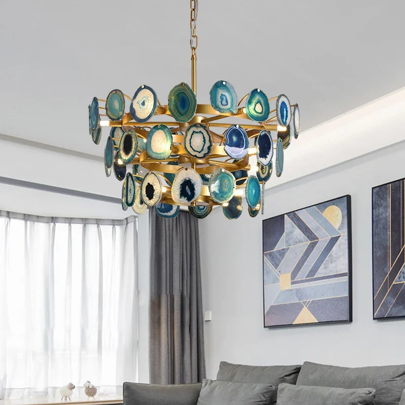 Natural Agate Chandeliers Colo - đánh giá và giá Baby Nursery Chandelier