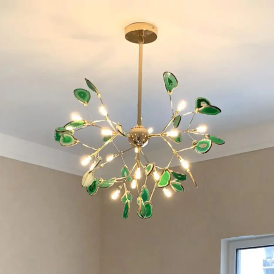 Natural Agate Chandeliers Colo - đánh giá và giá Baby Nursery Chandelier