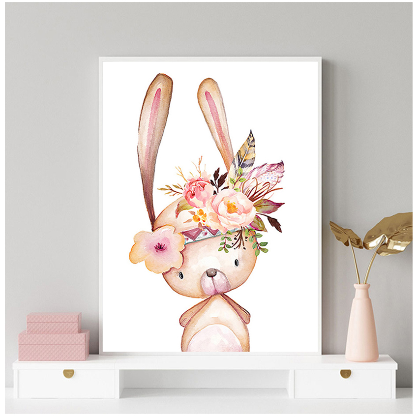 Phòng Bé Nghệ Thuật Treo Tường - đánh giá và giá Baby Nursery Animal Pictures