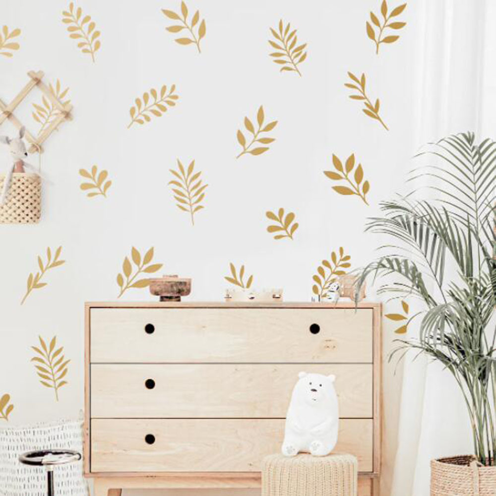 41 Chiếc Thực Vật Lá Dán Tường - đánh giá và giá Baby Nursery Stickers