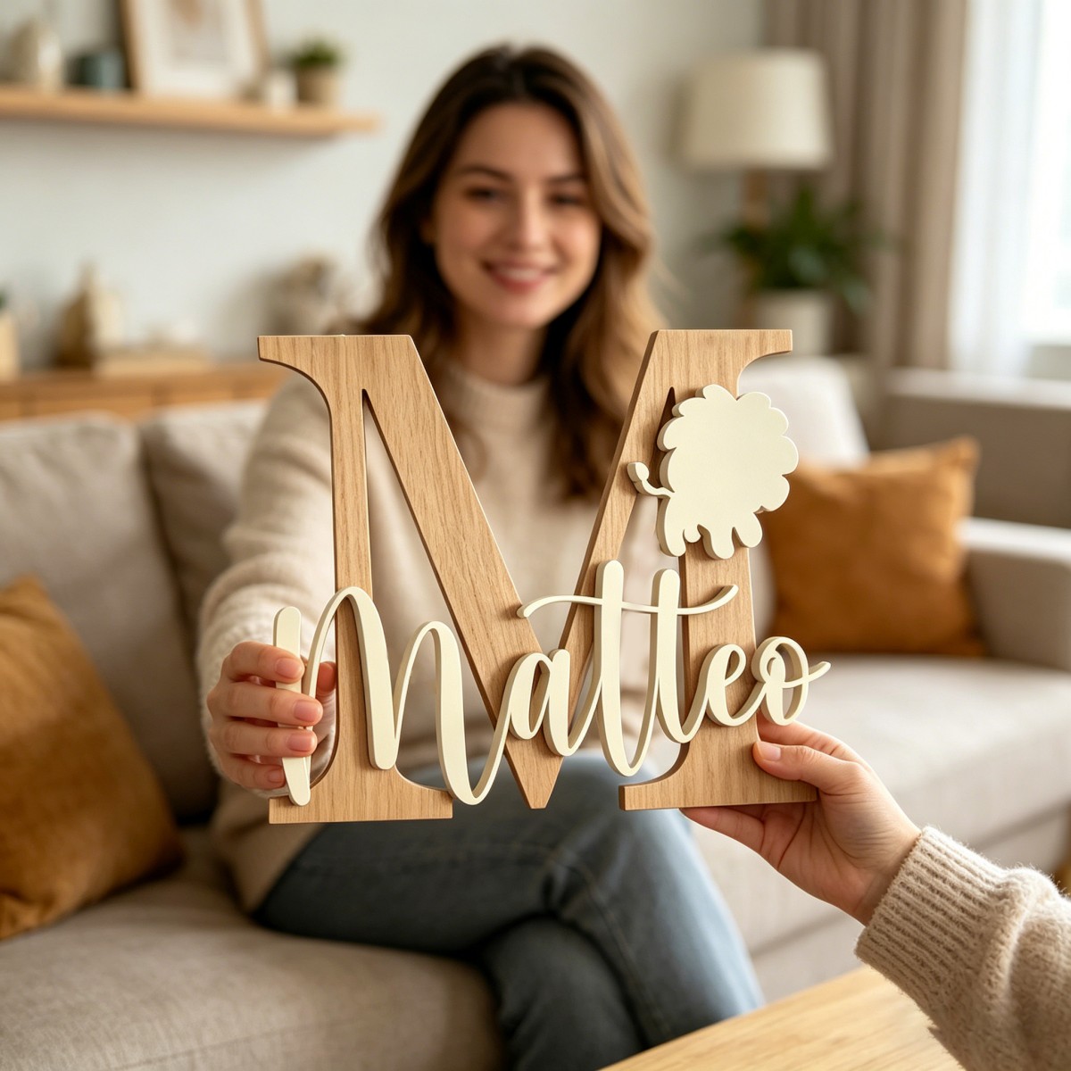 1Pc Custom Lion Name & Initial - đánh giá và giá Baby Nursery Home