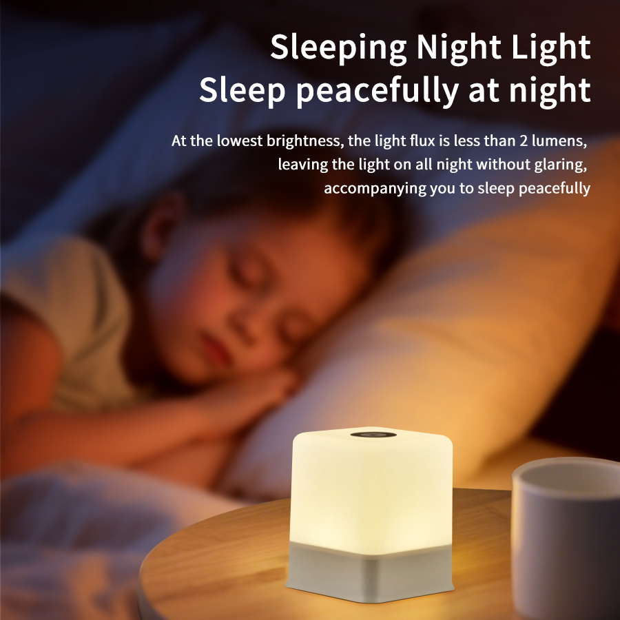 LED Touch Night Light Recharge - đánh giá và giá Baby Nursery Table Lamp