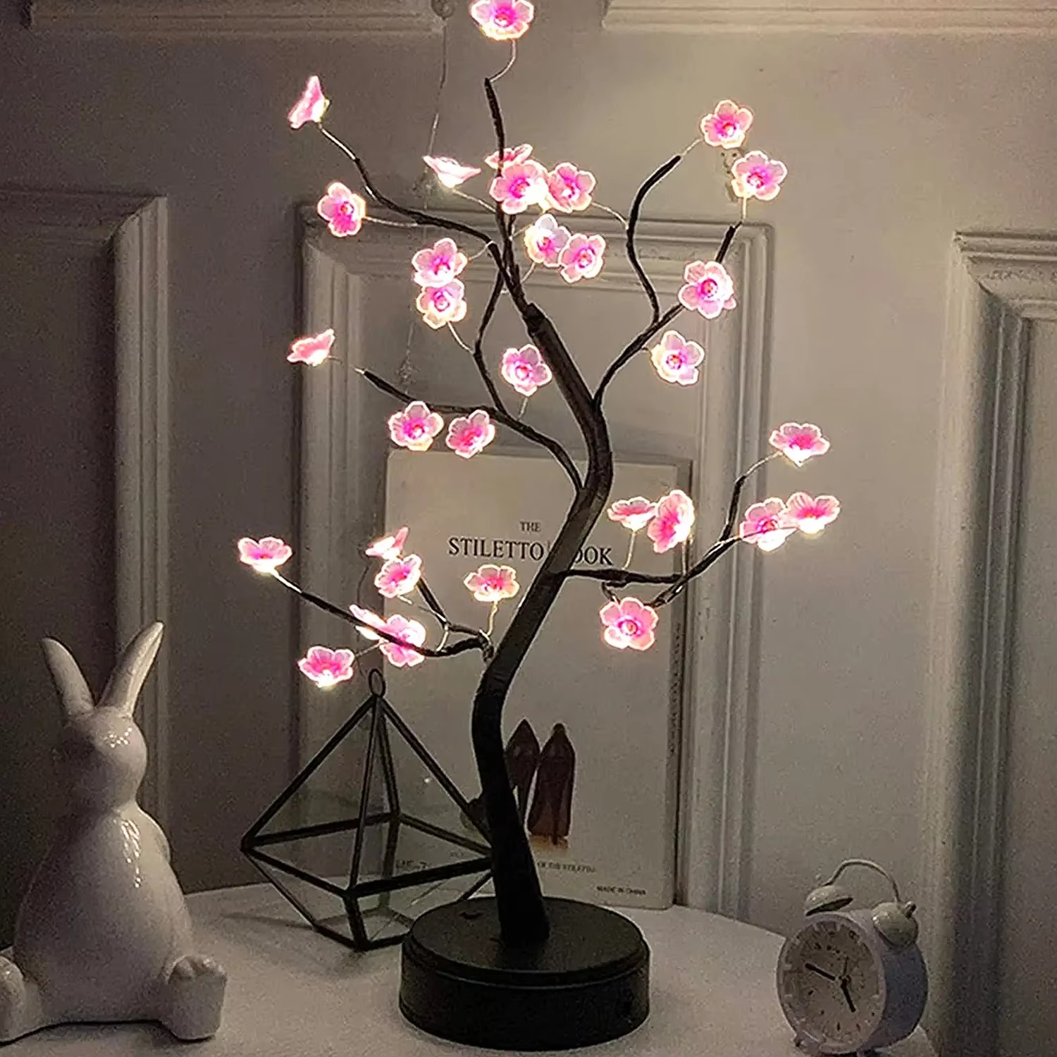 Fairy Light Tree Lamp 36 LED B - đánh giá và giá Baby Nursery Table Lamp