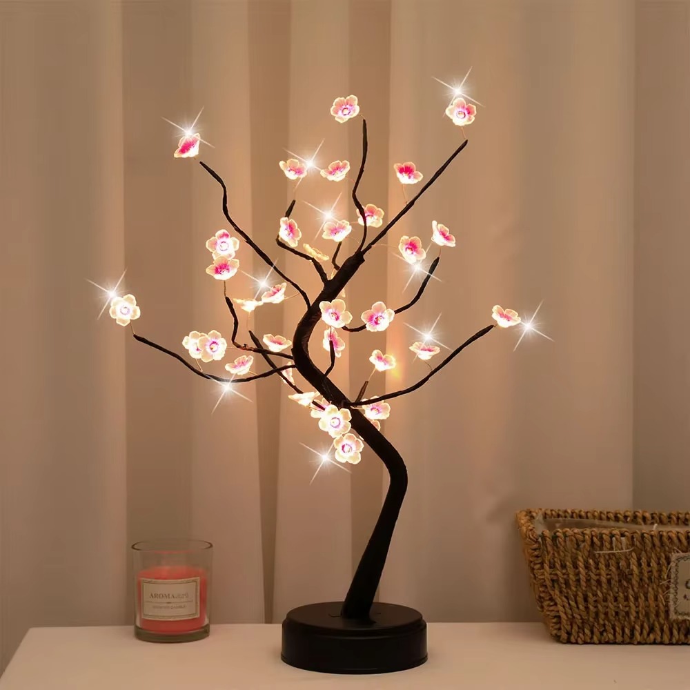 Fairy Light Tree Lamp 36 LED B - đánh giá và giá Baby Nursery Table Lamp