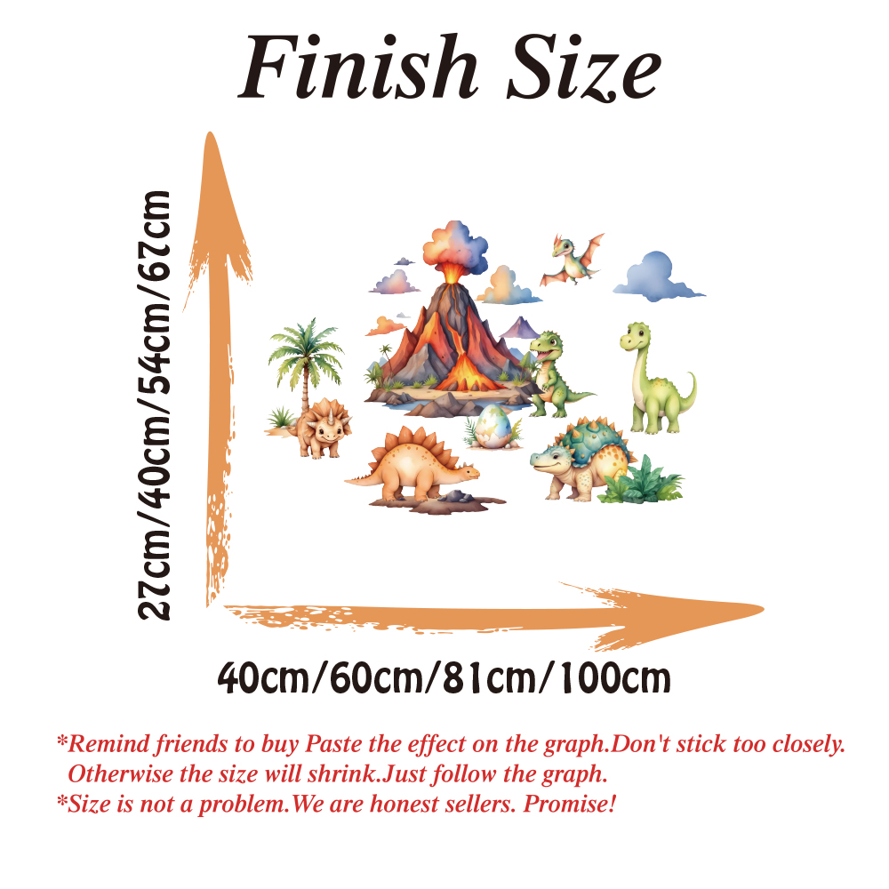Cartoon Jungle Dinosaur Wall S - đánh giá và giá Baby Nursery Animal Theme