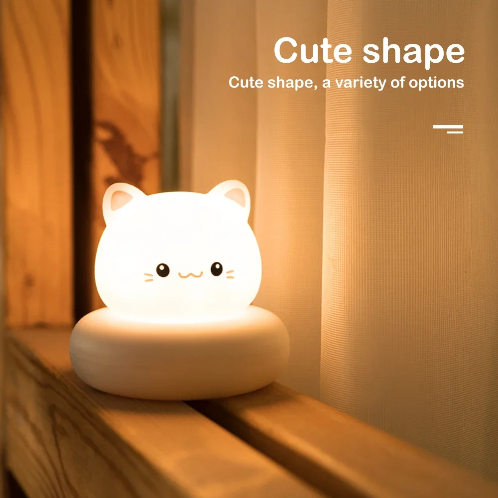 Cute Animal Night Light Novelt - đánh giá và giá Baby Nursery Table Lamp