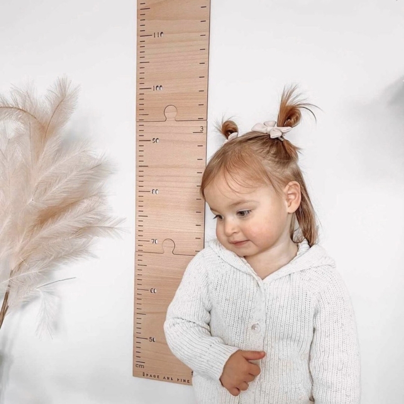 Nordic Wooden Kids Height Grow - đánh giá và giá Growth Chart Ruler