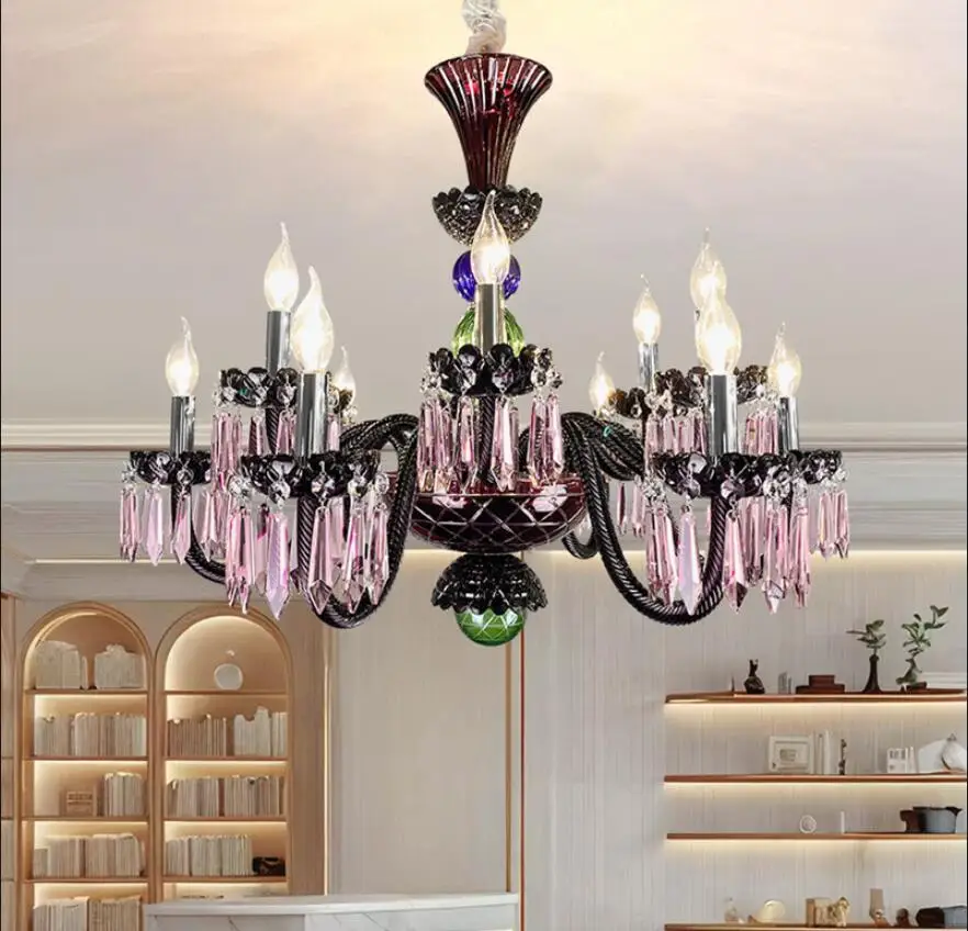Decora Colorful Crystal Chande - đánh giá và giá Baby Nursery Chandelier