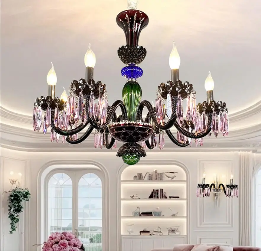 Decora Colorful Crystal Chande - đánh giá và giá Baby Nursery Chandelier