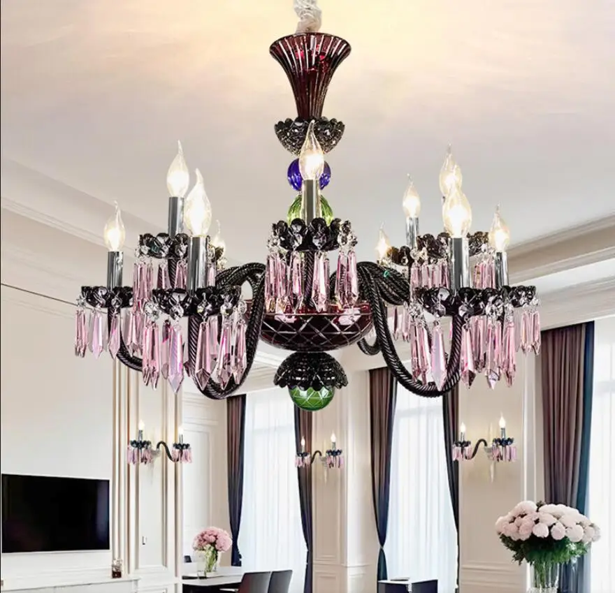 Decora Colorful Crystal Chande - đánh giá và giá Baby Nursery Chandelier